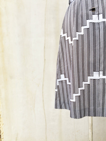 Ziggy | Vintage 1960s monochrome black and white Twiggy Ziggy dress