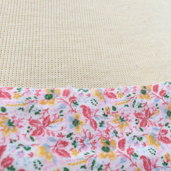 SALE | Sunny Country | Vintage 1960s Oversized Pink floral and Applique Sundress