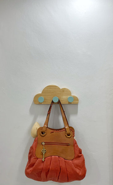 Vintage 1990s Y2K Leather Hobo Bag – Orange terracotta & Tan Boho Shoulder Purse