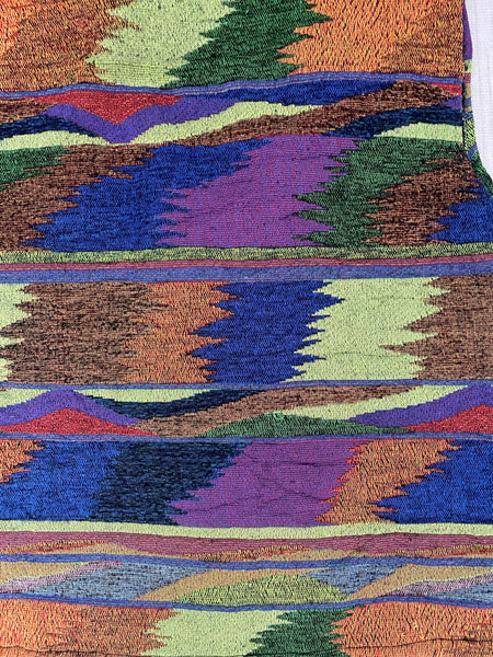 Must-have | Myre | Vintage 1990s Wool mix Aztec ethnic style jacket vest