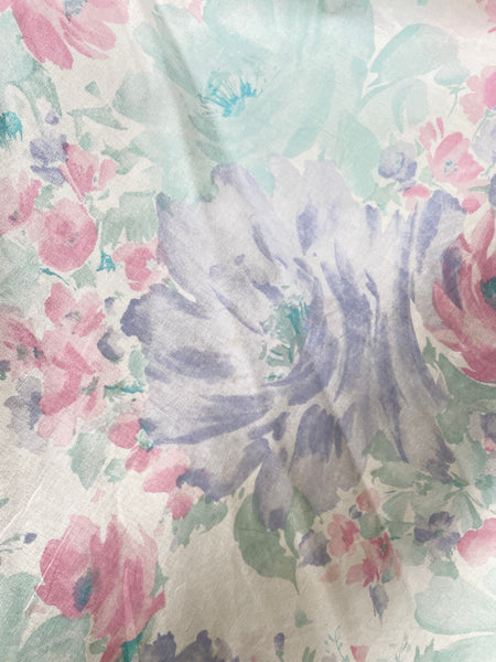 Bonnie | Vintage 1980s Pastel pink purple and blue American Shirtdress (Copy)