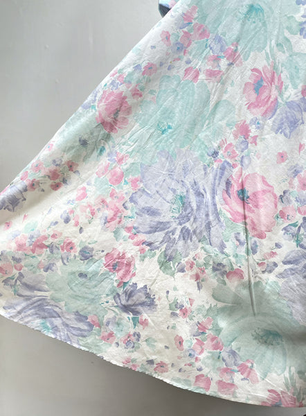 Bonnie | Vintage 1980s Pastel pink purple and blue American Shirtdress (Copy)