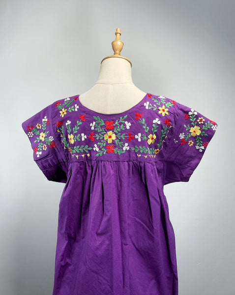 { Rare find } Perry | Vintage 1960s embroidered kaftan in Royal purple