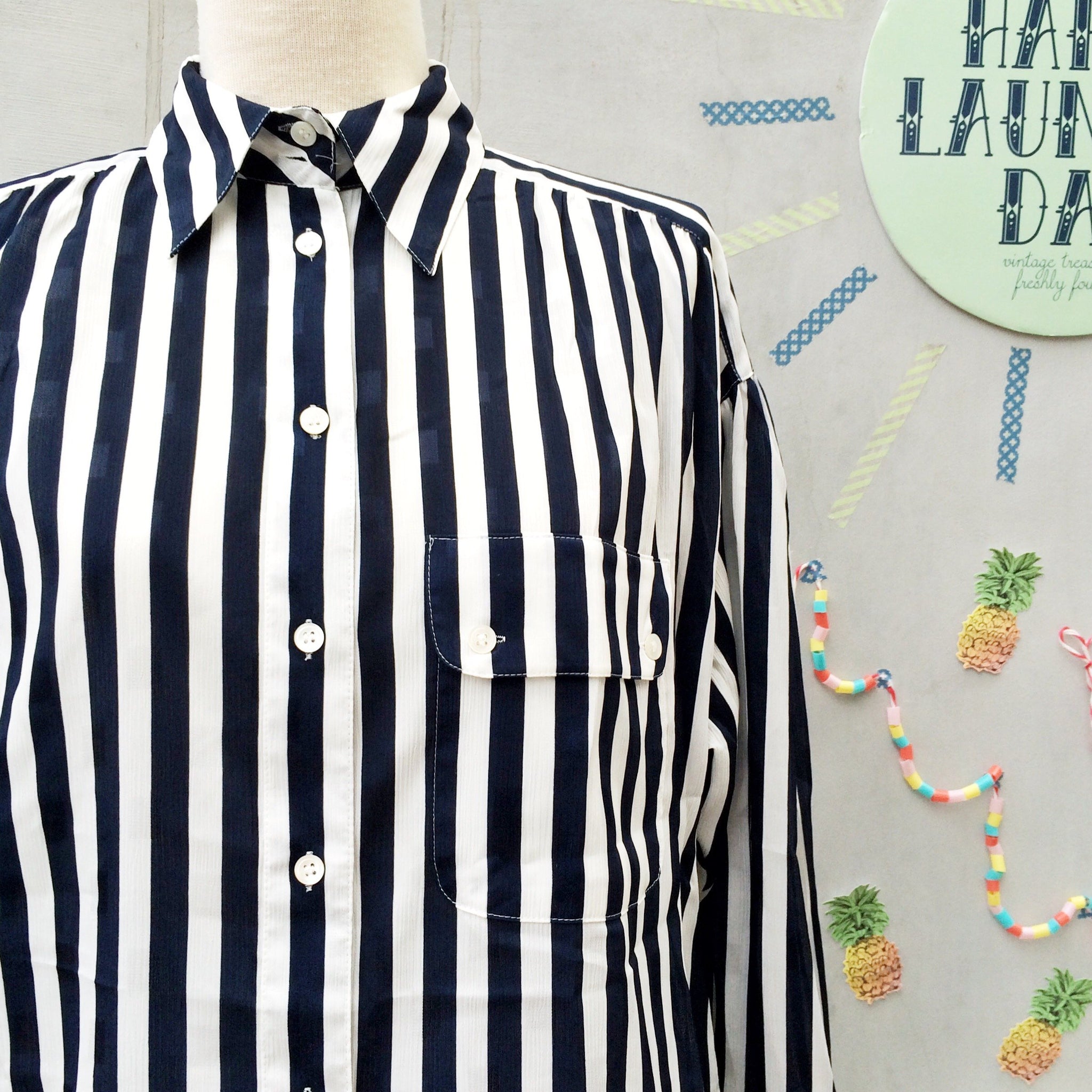 Vintage Button Up/ Vintage Liz Claiborne/ Linen Shirt