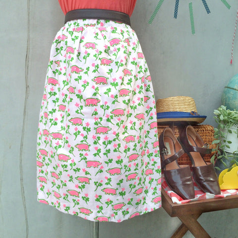 SALE! | Whee Oui Wee | Vintage 1960s Wee Gentress Little Piggy skirt