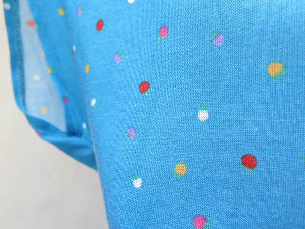 Summertime Confetti | Vintage 1980s slouchy loose-fit Confetti print Day dress