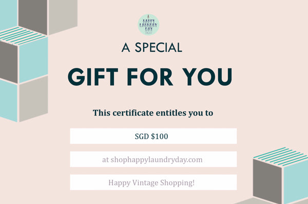 Happy Laundry Day gift card